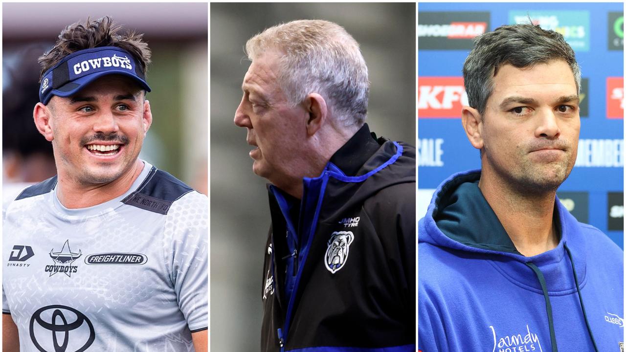 NRL 2026 Canterbury Bulldogs roster moves, decision-making questioned after form regression, Phil Gould, Cameron Ciraldo, NRL 360 debate