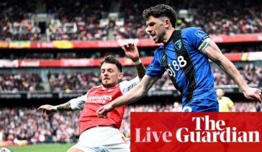 Arsenal v Bournemouth: Premier League – live | Premier League
