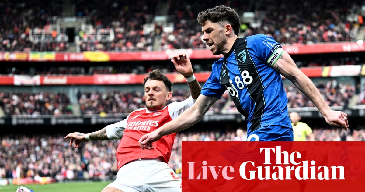 Arsenal v Bournemouth: Premier League – live | Premier League