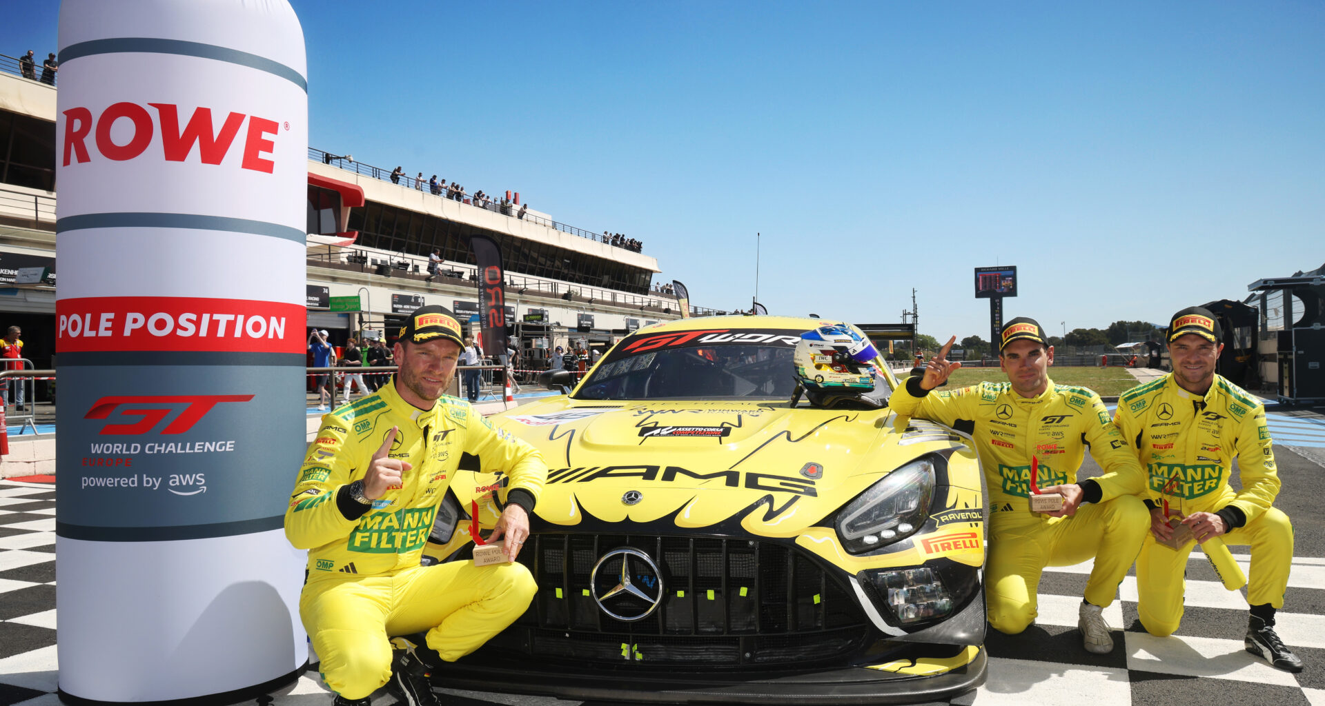 QUALIFYING: Mercedes-AMG Team Mann-Filter edges Garage 59 McLaren to first pole of 2026