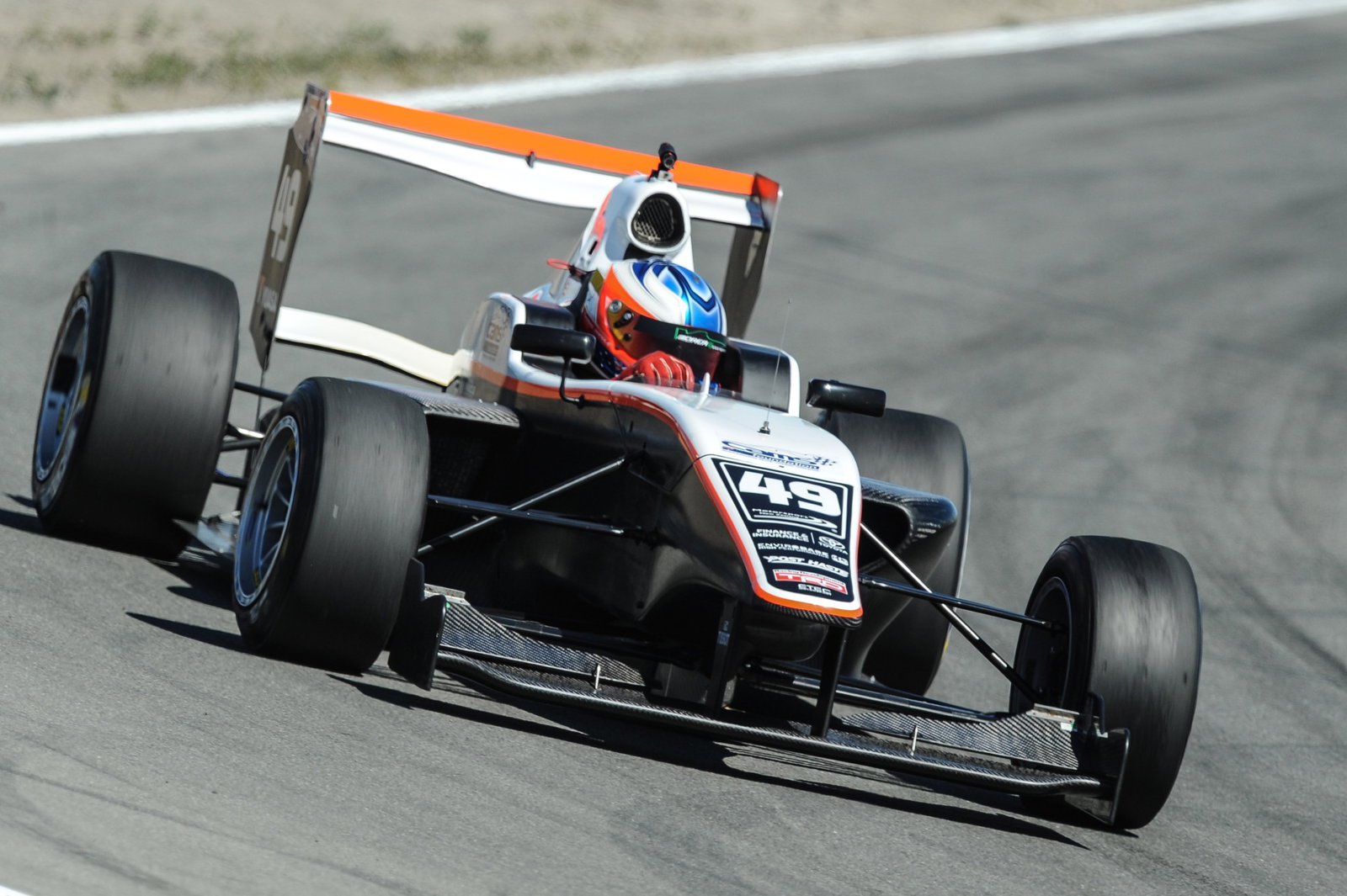 Thomas Randle during the 2015 Toyota Racing Series at Ruapuna.
