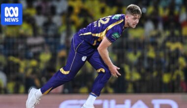 Australia's Cameron Green' poor IPL season continues in Kolkata Knight Riders' loss to Chennai Super Kings