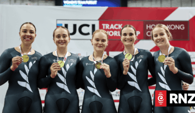 Kiwi track cyclists on form in Hong Kong