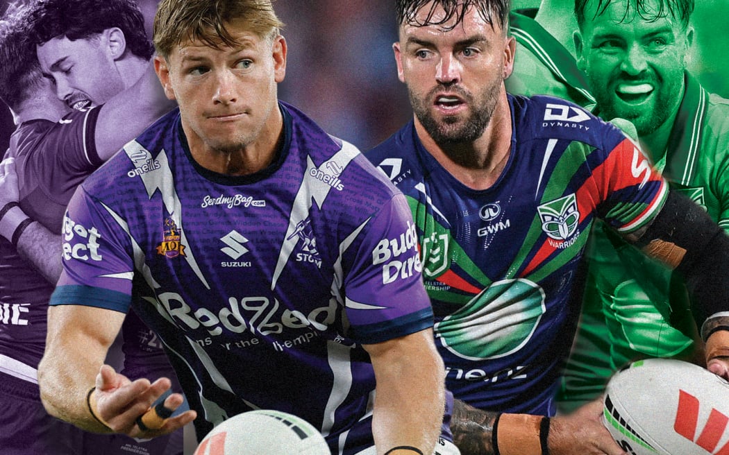 Harry Grant and Wayde Egan will face off, when Melbourne Storm meet NZ Warriors.