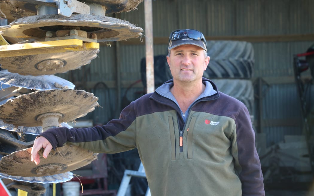 Leeston arable farmer David Birkett.