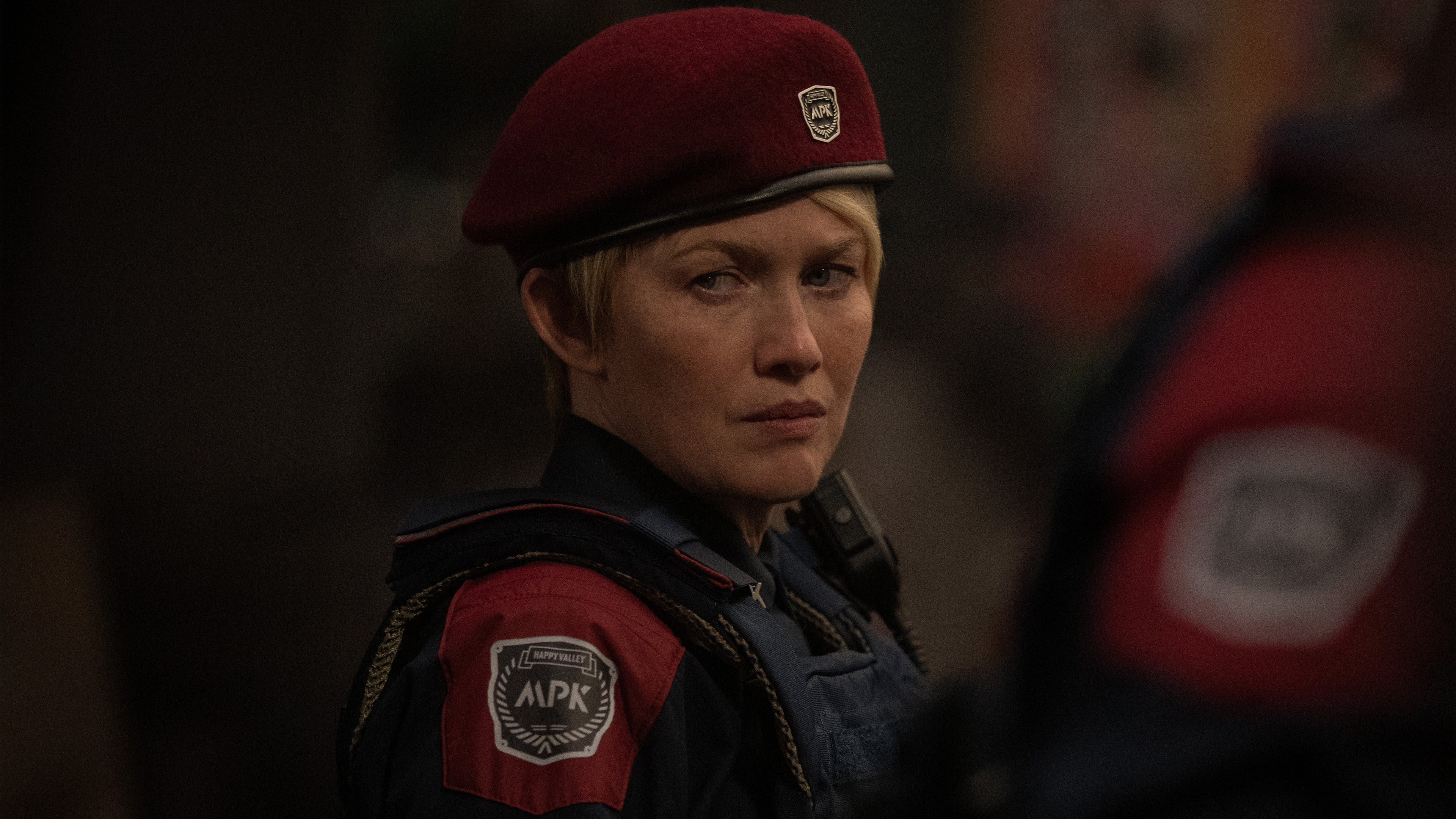 a peacekeeping officer on Mars from a TV series