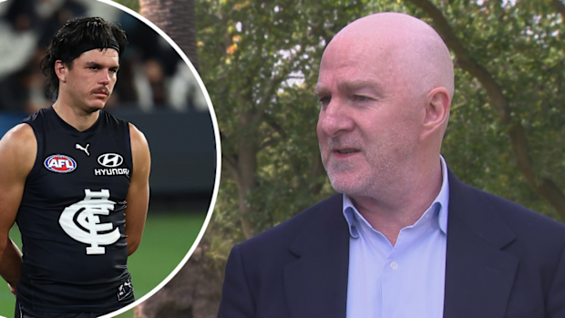 Carlton CEO Graham Wright discusses Elijah Hollands.