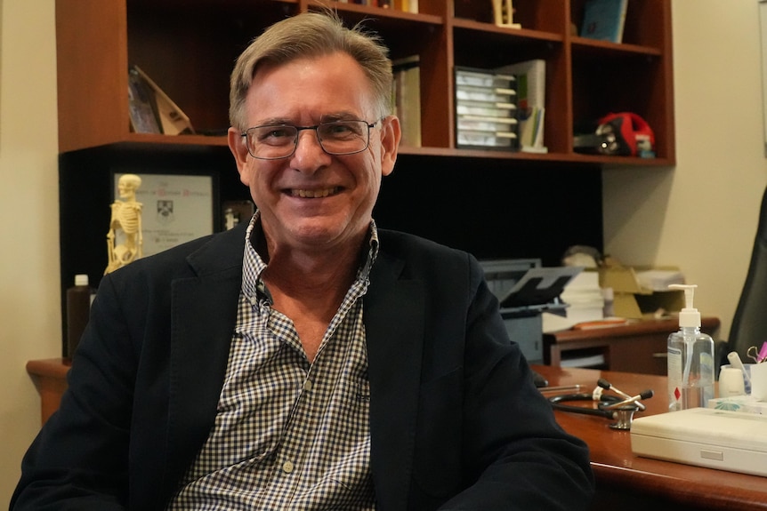 Dr Simon Torvaldsen smiles
