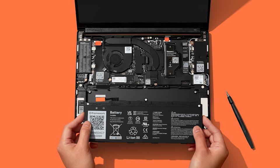 Framework laptop 13 pro battery
