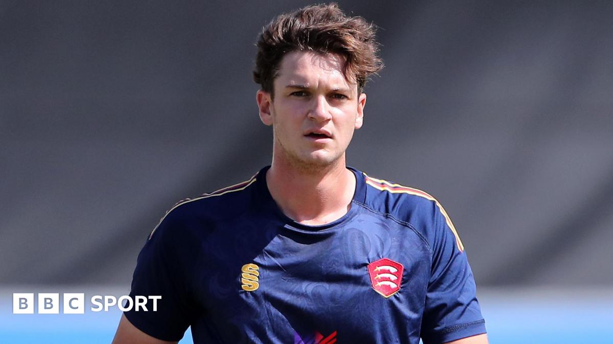 Eathan Bosch in training during his time with Essex