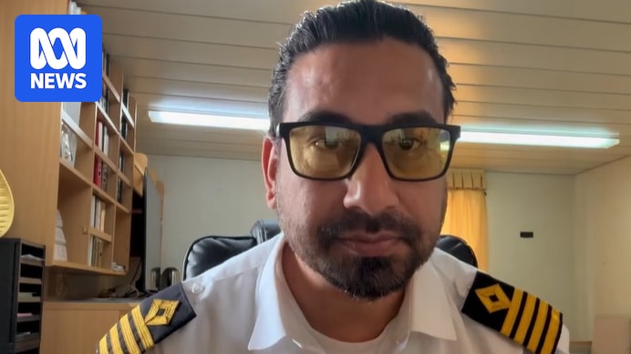 Captain stranded in the Strait of Hormuz speaks out on being trapped as missile and strikes occur around ships