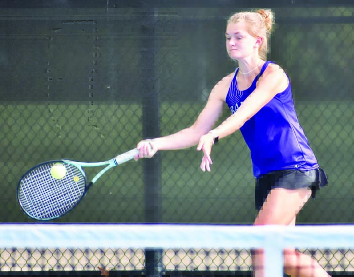 BAKER TENNIS: Bulldog girls sweep singles matches against Mac-Hi