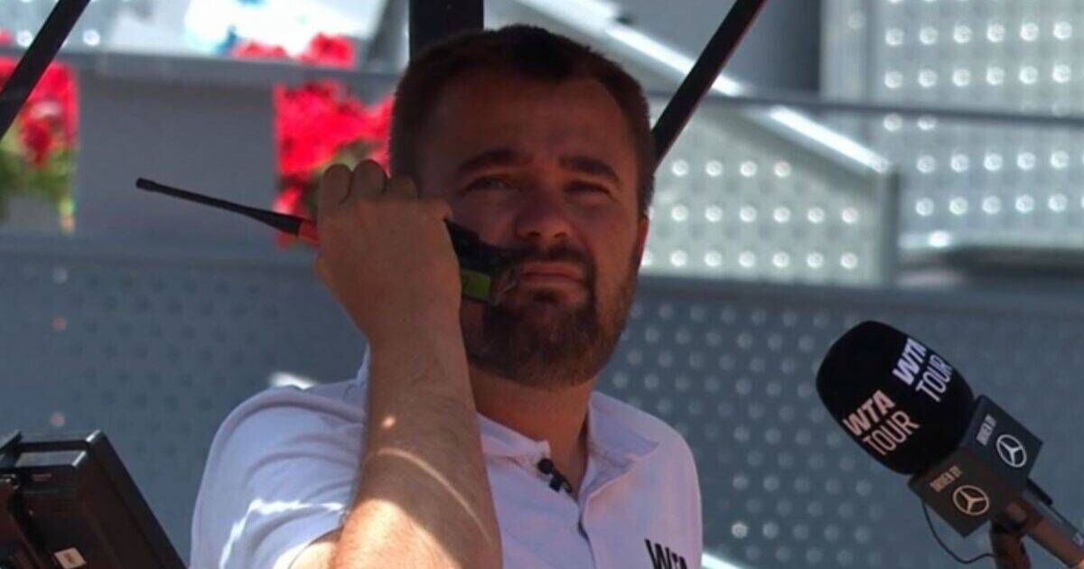 Madrid Open match brought to halt as umpire makes concerning announcement - Tennis - Sports