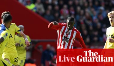 Sunderland v Tottenham, Nottingham Forest v Aston Villa and more: Premier League – live | Premier League