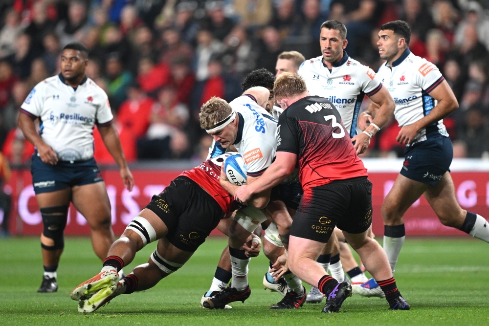 Crusaders open new stadium with crucial Waratahs win