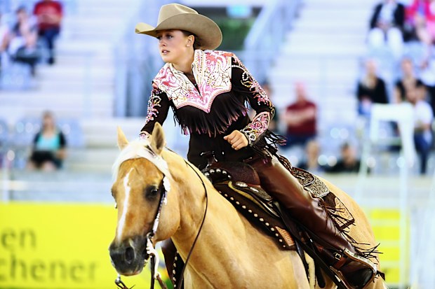 Gina Schumacher, daughter of former German Formula 1 driver Michael Schumacher.