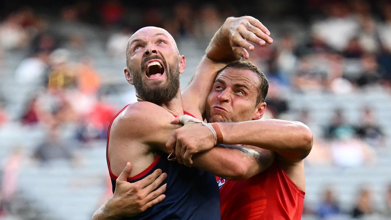 AFL 2026; Tom Hawkins on why Max Gawn is excelling, Alastair Clarkson questions new ruck rules, Melbourne vs Essendon, news, analysis, video