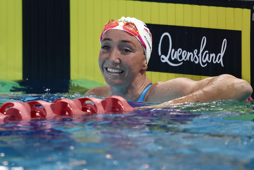 Lani Pallister smiles