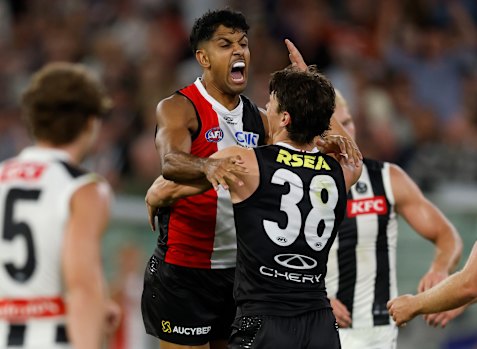 St Kilda’s $2 million man Nasiah Wanganeen-Milera doesn’t make our AFL rich list because it is based on last year.