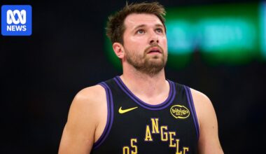 Lakers lose Luka Dončić to hamstring injury as NBA play-offs approach