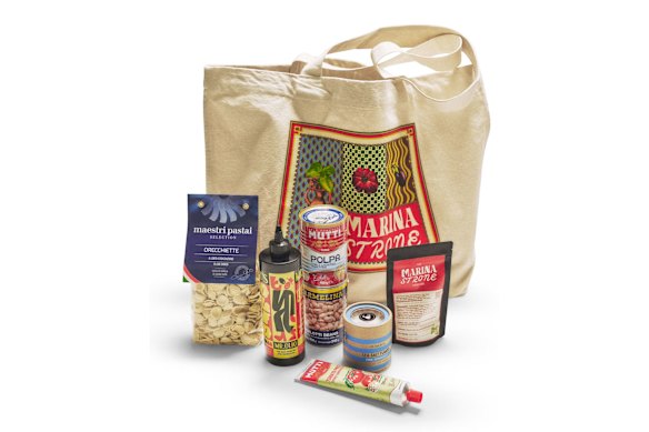 Marina-Strone market tote.