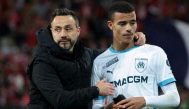 Roberto De Zerbi responds to fan backlash over support of Mason Greenwood, promises to stay at Tottenham next season if Spurs get relegated