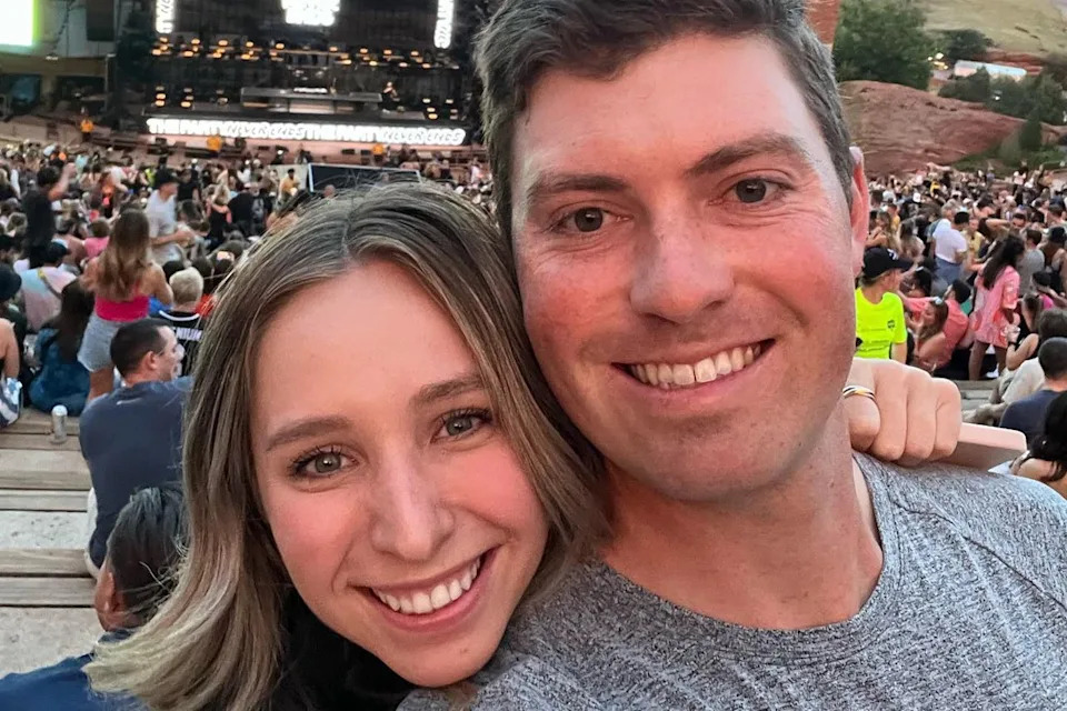 Ben Griffin and Dana Myeroff in October 2023.Credit: Ben Griffin/Instagram