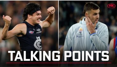 Round 6 Talking Points, analysis and reaction, Carlton’s handling of Elijah Hollands incident, Bulldogs flag chances after Sam Darcy injury, Friday night double-header explained