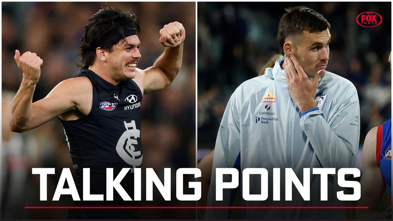 Round 6 Talking Points, analysis and reaction, Carlton’s handling of Elijah Hollands incident, Bulldogs flag chances after Sam Darcy injury, Friday night double-header explained