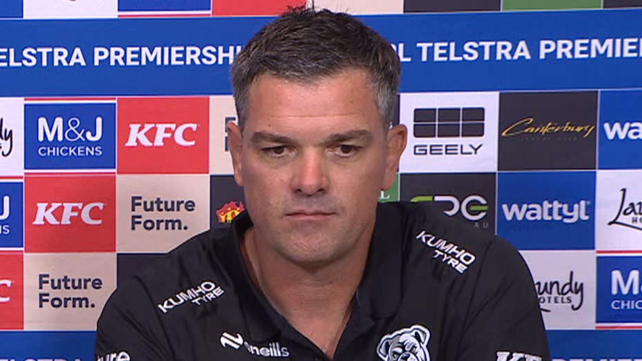 Cameron Ciraldo press conference on Bulldogs shock loss to Eels, Jacob Kiraz injury update