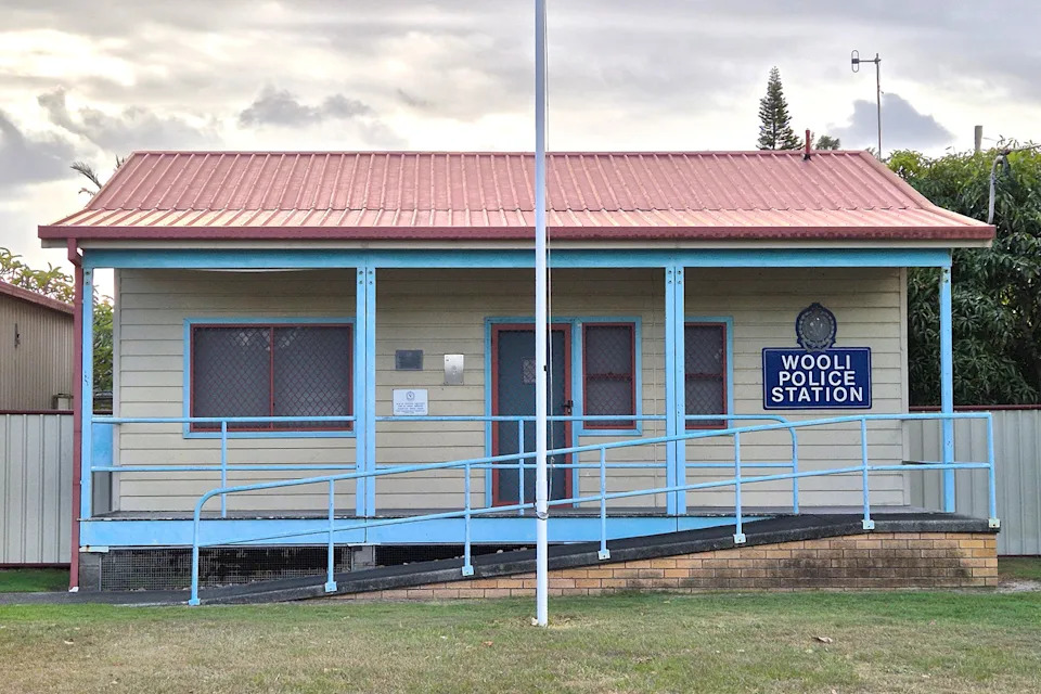 The front of the Wooli Police Station. Source: Supplied