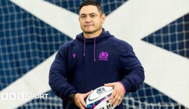 Scotland head coach Sione Fukofuka