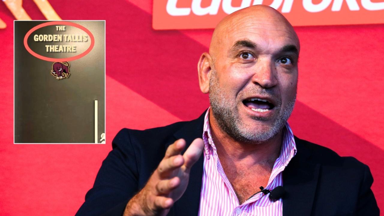 Gorden Tallis row with Brisbane Broncos takes new twist as Fox Sports name theatre after NRL legend