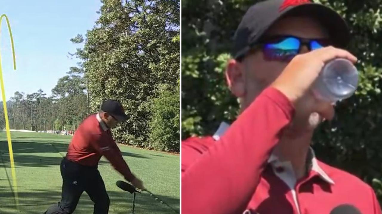 Sergio Garcia shredded over dummy spit, breaks driver at Augusta, video