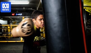 Indigenous kids training for life in and out of the ring at youth development camp in Canberra
