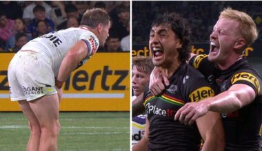 Penrith Panthers put 50 points on Melbourne Storm, Casey McLean State of Origin eligibility, highlights, Harry Grant injury