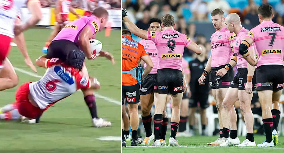 Kodi Nikorima and Mitch Kenny. 