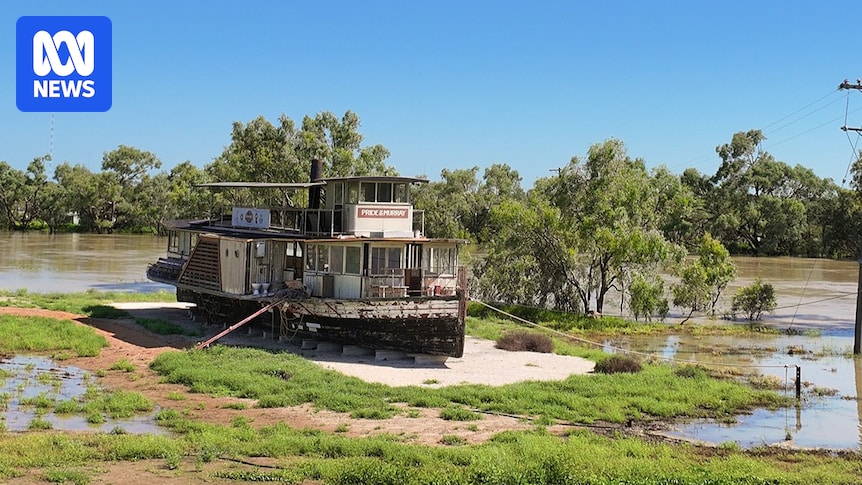 Restoration begins on historic Pride of the Murray paddleboat in Longreach