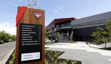 Police investigating suspected vandalism at Essendon headquarters