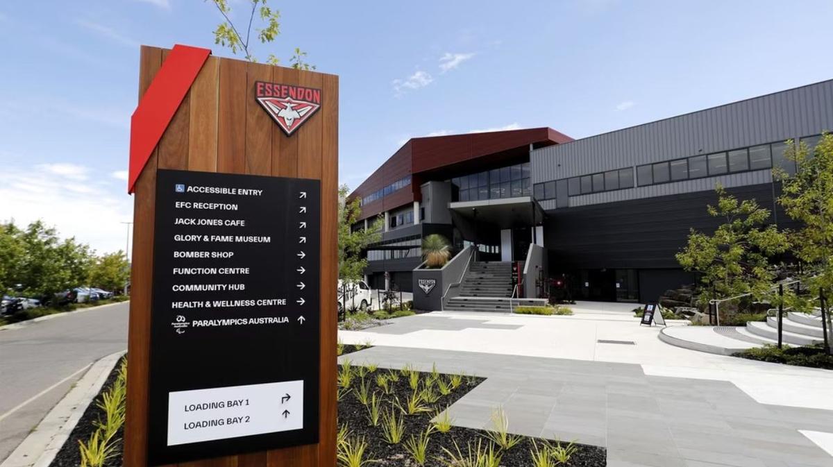 Police investigating suspected vandalism at Essendon headquarters