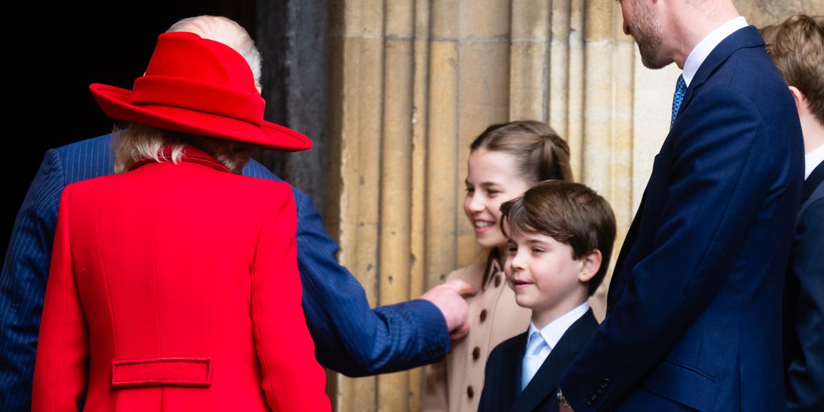 Watch Video of King Charles's Sweet Moment with Grandson Prince Louis on Easter 2026
