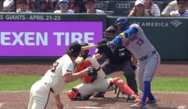 Torrens' pinch-hit double keys Mets' 4-run 8th as New York knocks off the Giants again, 5-2