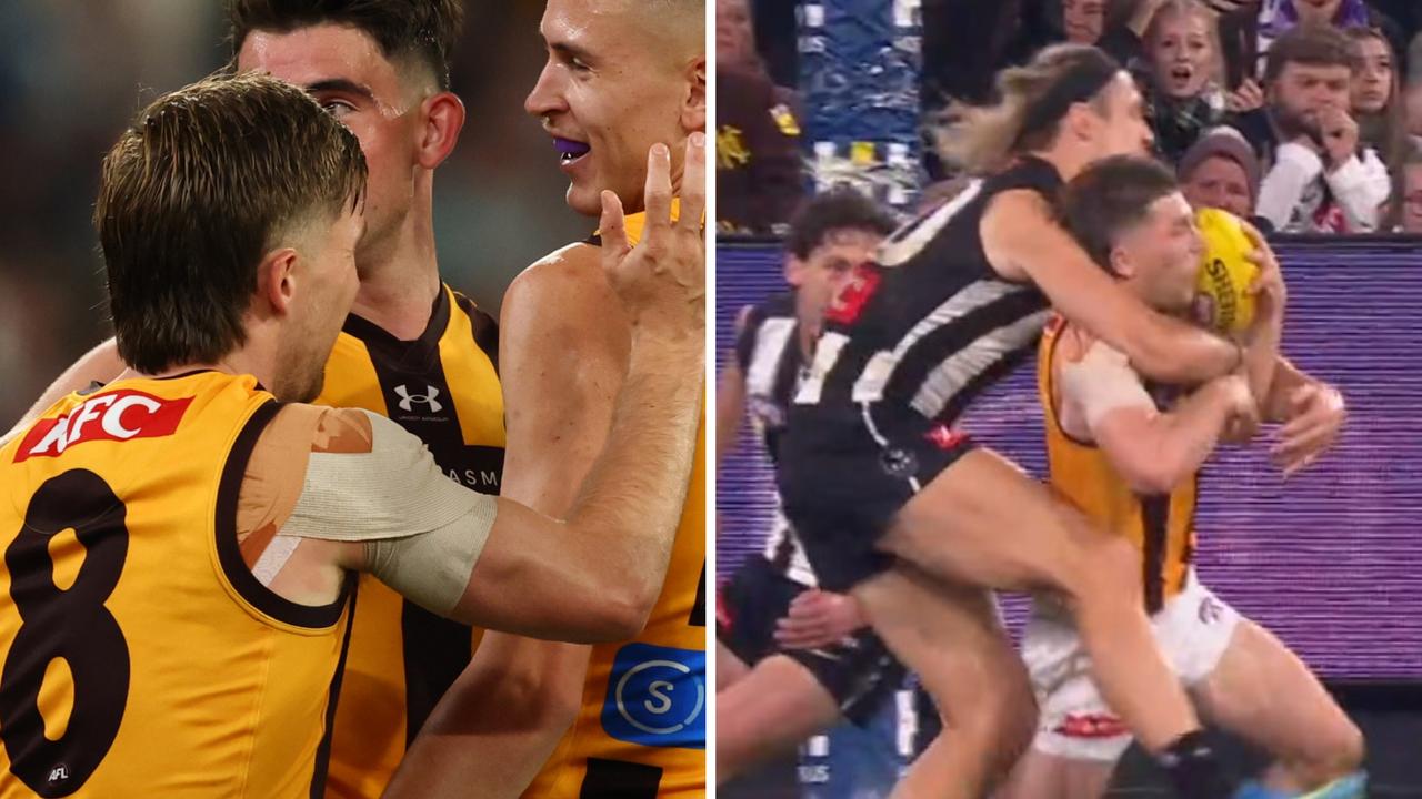 AFL drama as Hawks snatch draw after siren