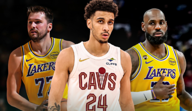 The 'kid from Sutherland' on facing icons LeBron, Luka