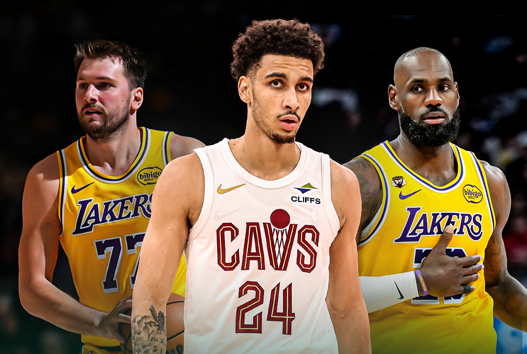 The 'kid from Sutherland' on facing icons LeBron, Luka