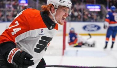 NHL roundup: Michkov leads Flyers to 4-1 win over Islanders, tightening Metro playoff race | National Sports