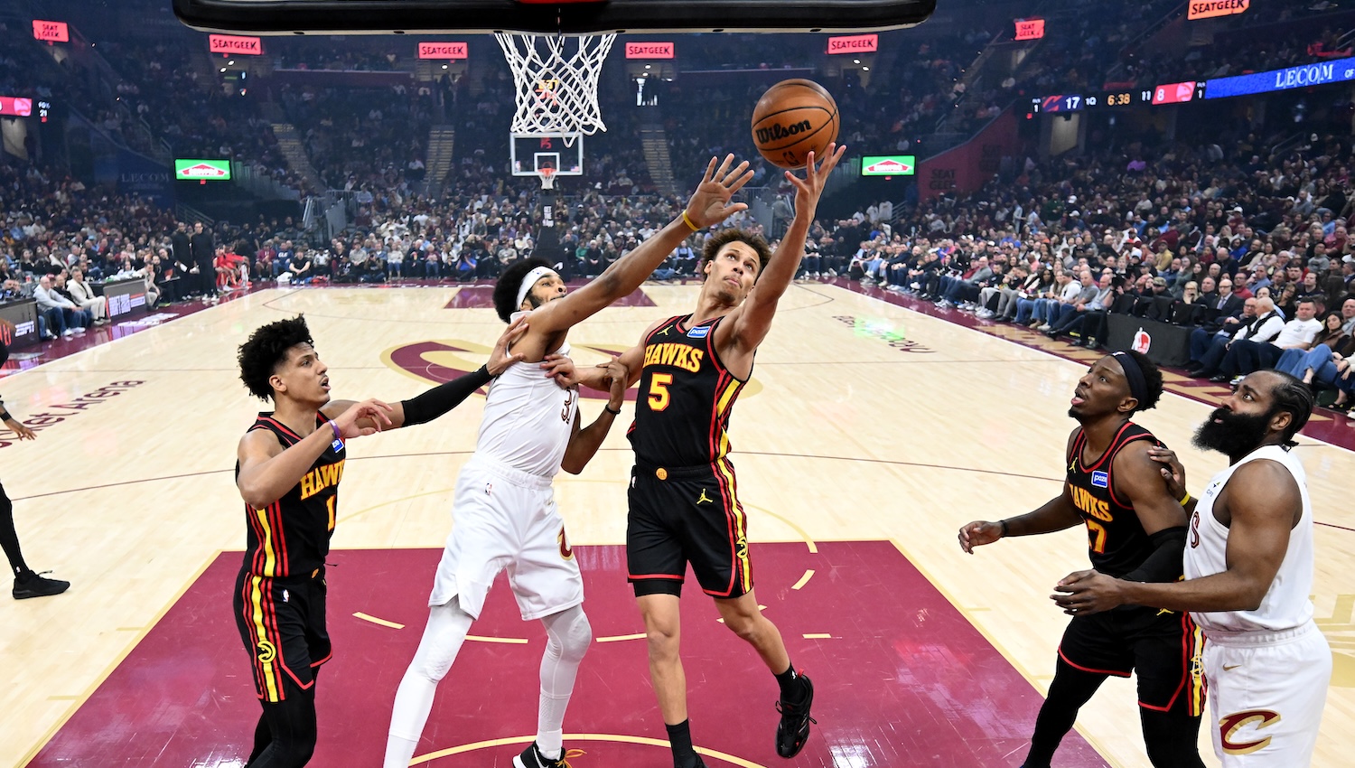 Dyson Daniels fills stat sheet in Hawks collapse