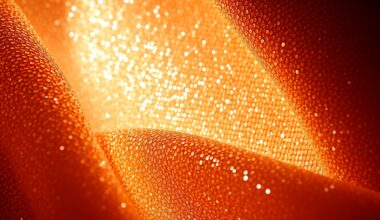 An extreme close-up of luxurious, glittering fabric textures in high-contrast studio lighting, conceptually representing the glamour and tension of the royal family