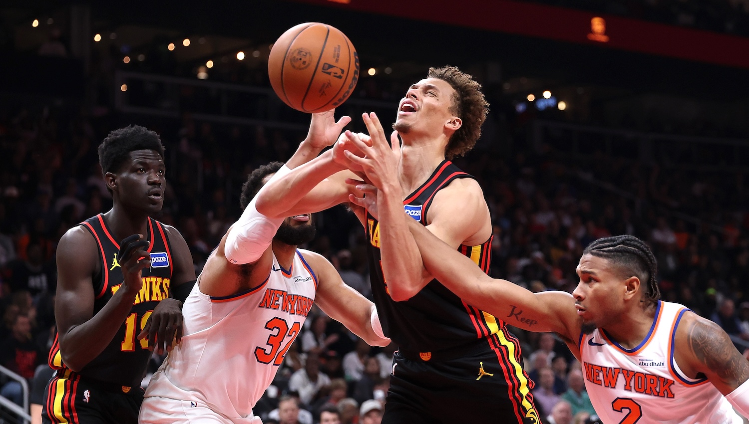 No Garden Party for Dyson Daniels' Hawks in GM1