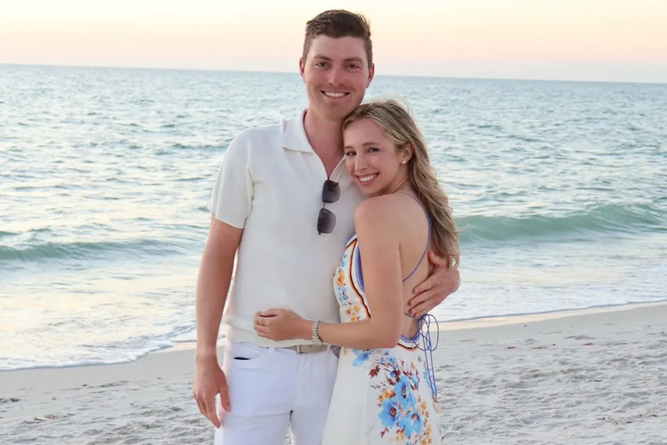 Ben Griffin and Dana Myeroff in April 2024.Credit: Ben Griffin/Instagram